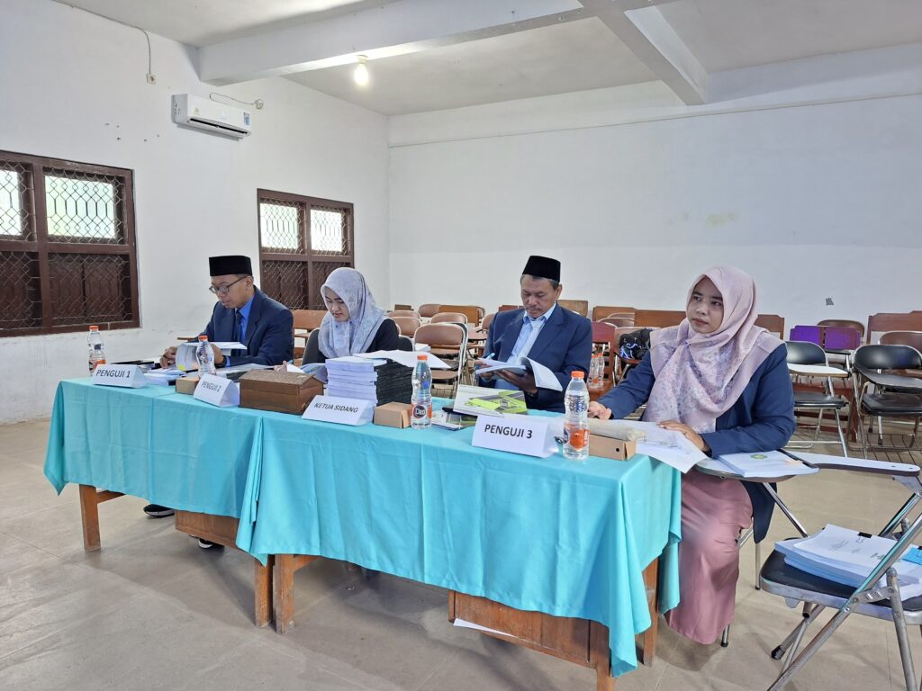 Ujian Munaqosah Gelombang Pertama: Mahasiswa FT Unugiri Tunjukkan Kesiapan dan Percaya Diri