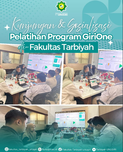 Penguatan Digitalisasi Pendidikan, Fakultas Tarbiyah bersama Bidang Teknologi UNUGIRI lakukan FGD SuperApps GiriOne