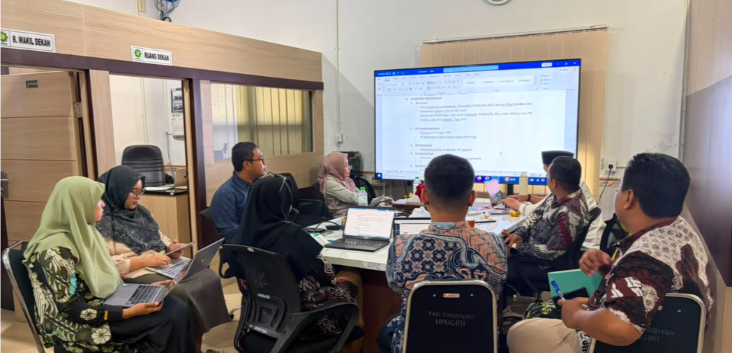 Fakultas Tarbiyah Matangkan Persiapan TARBICON Bersama Direktorat Kelembagaan, Riset, dan Teknologi